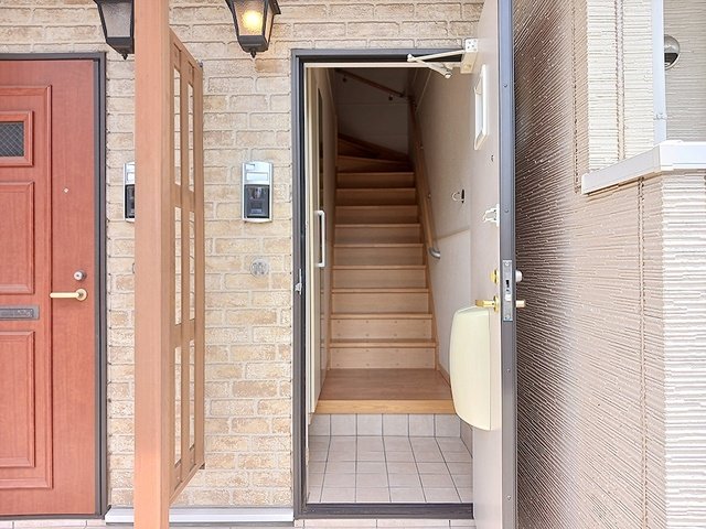 玄関　毎日通る玄関はこちらです