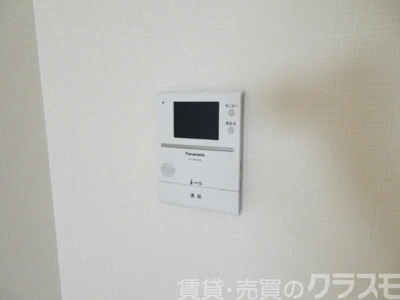 セキュリティ　来訪者が確認できるモニターホン♪