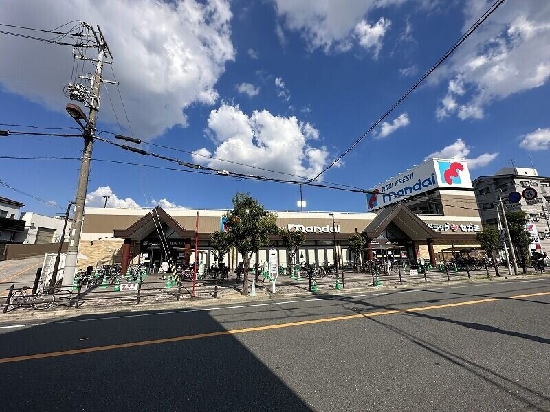 スーパー　万代巽北店（スーパー）まで45m