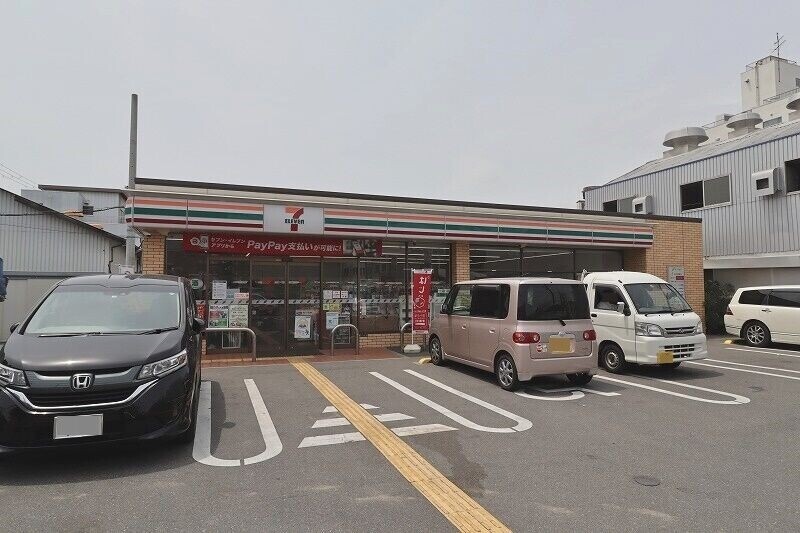 コンビニ　セブンイレブン大阪中川5丁目店（コンビニ）まで210m