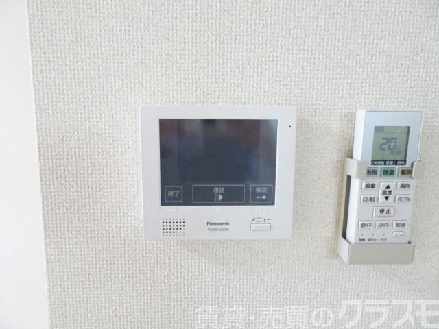 セキュリティ　来訪者が確認できるモニターホン♪
