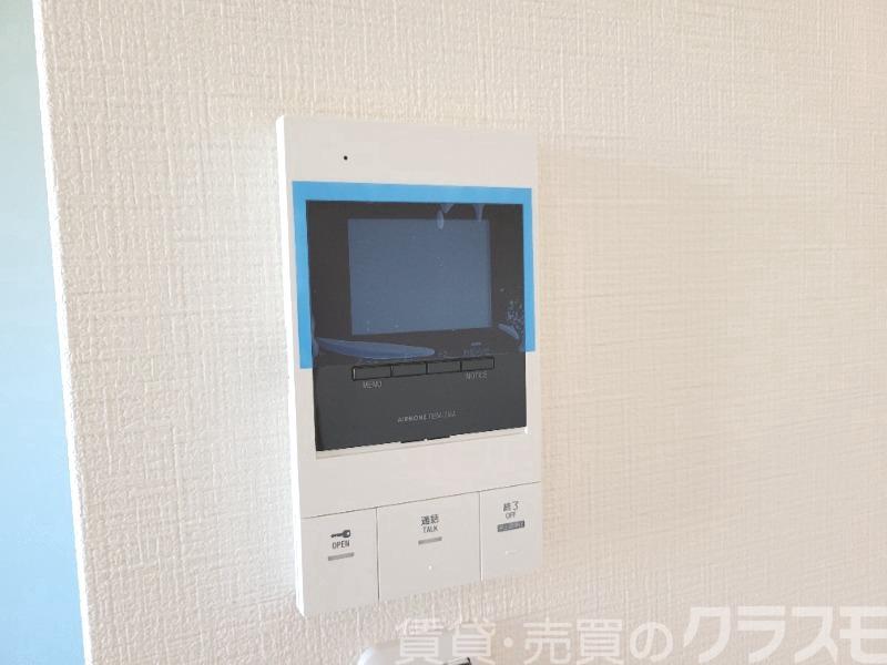 セキュリティ　来訪者が確認できるモニターホン♪