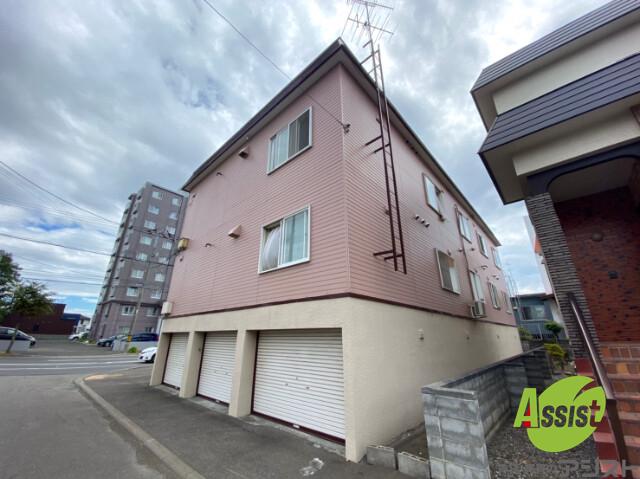 建物外観　札幌市北区新琴似８条「オクトーバー８７」
