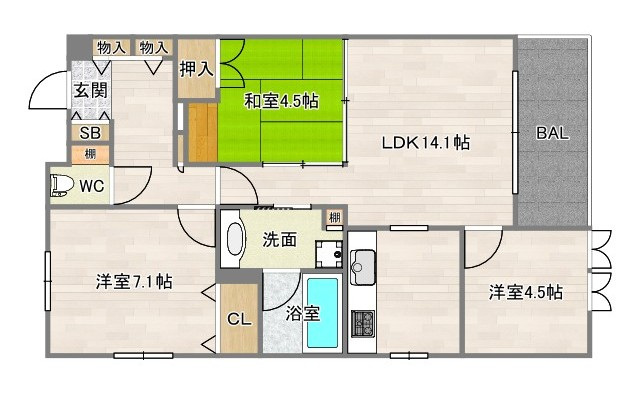 間取り図