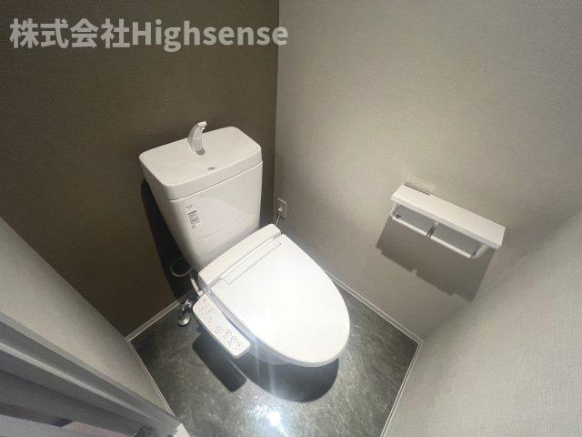 トイレ　ゆったりとした空間のトイレです