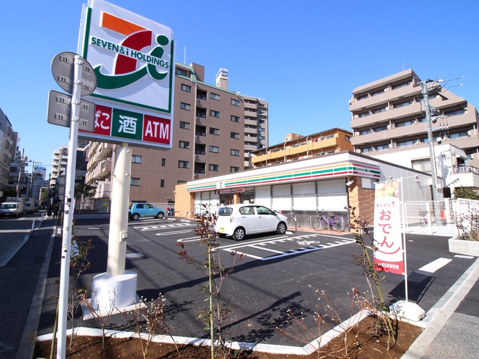 コンビニ　セブンイレブン東葛西西店（コンビニ）まで487m