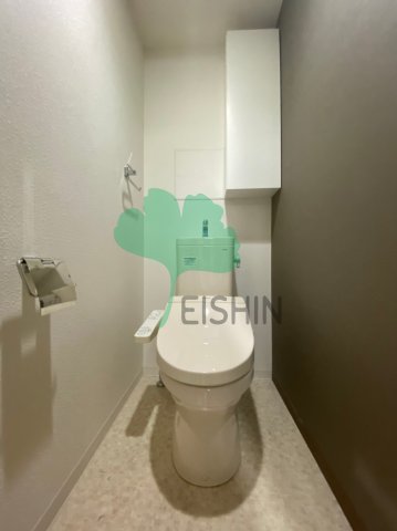 トイレ　清潔感のあるトイレです。