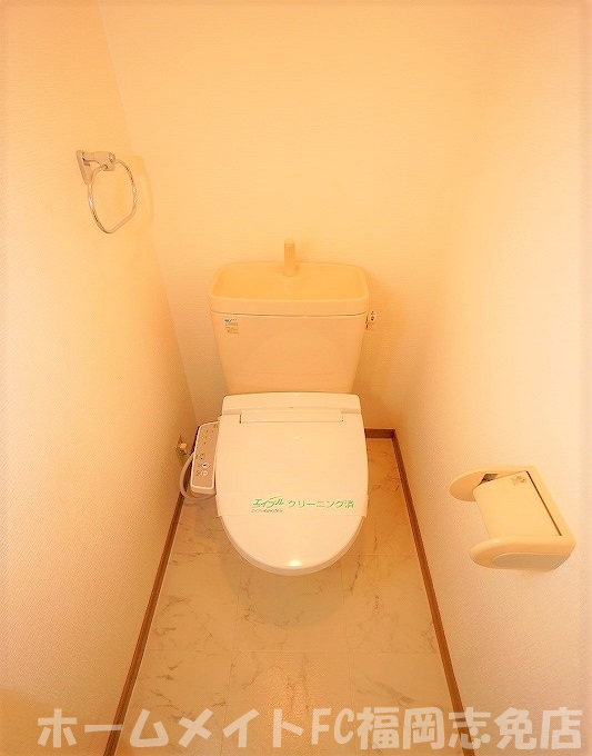 ＪＲ篠栗線 原町駅 徒歩14分 5階建 築24年のトイレ写真