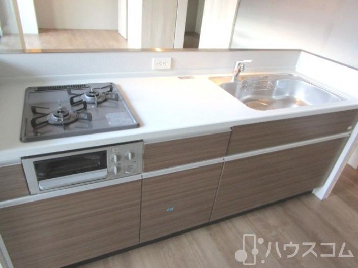キッチン　調理スペースのあるキッチンです。