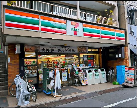 コンビニ　セブンイレブン 千駄ケ谷店（コンビニ）まで307m