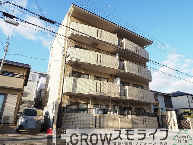 阪神本線 青木駅 徒歩7分 4階建 築37年の外観写真