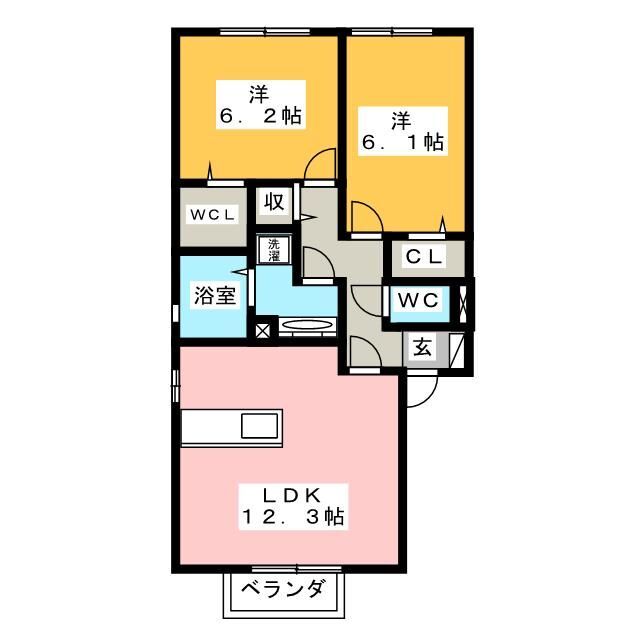プリメーラIIの間取り写真