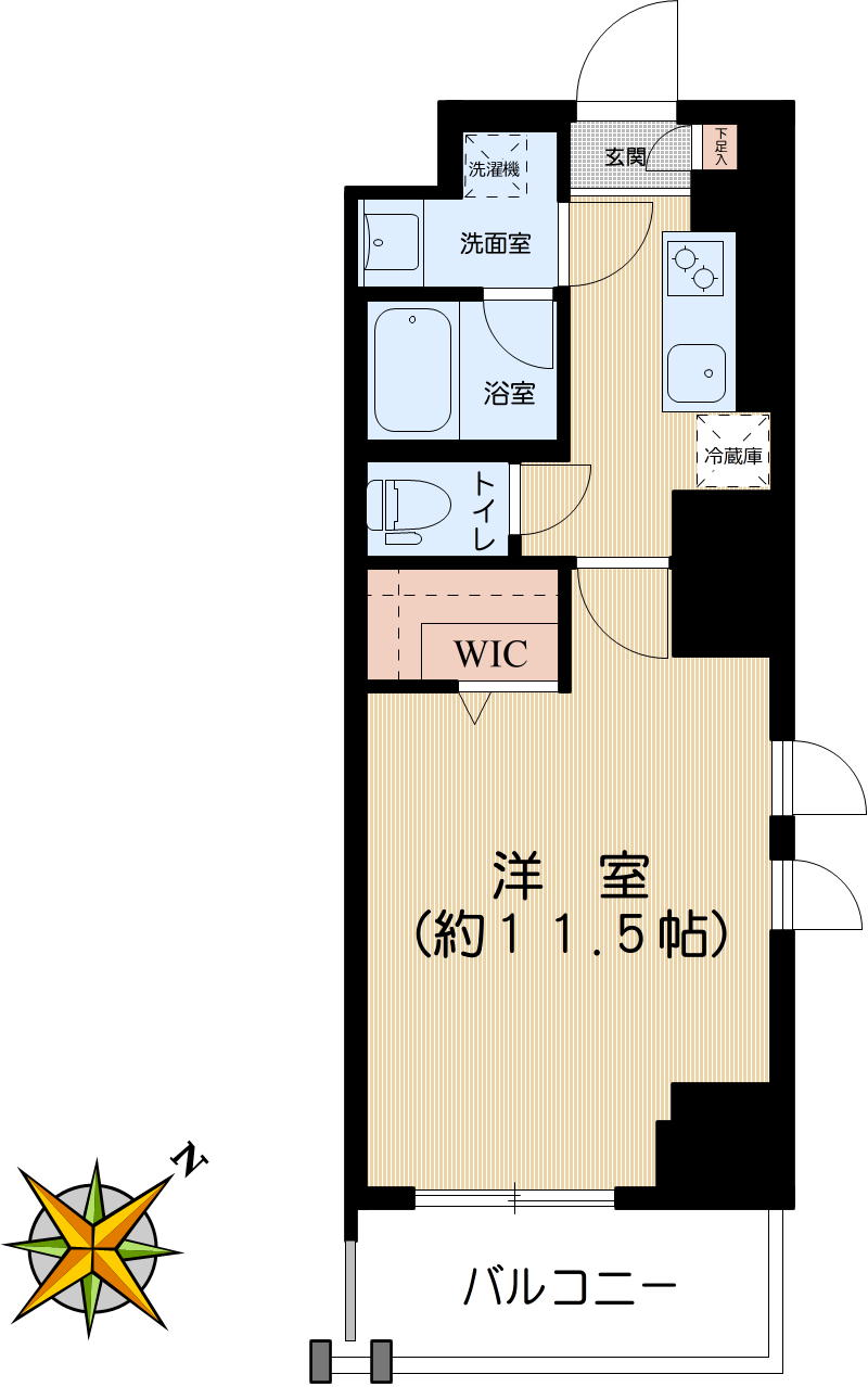 グランドール文京の間取り写真
