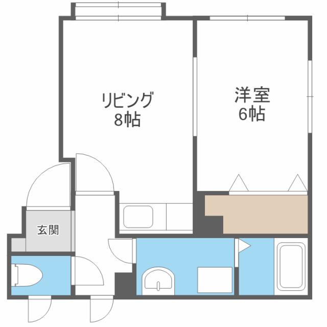 ロジェ木下の間取り写真