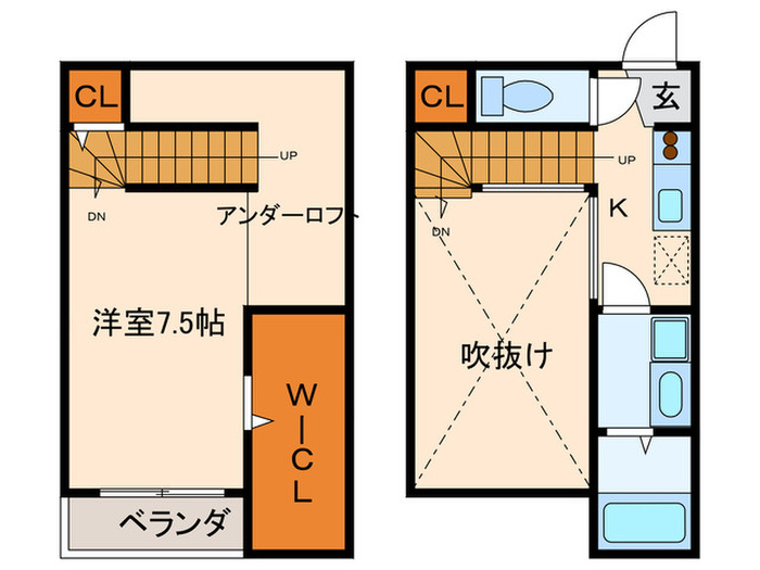 レオルガ伊都の間取り写真