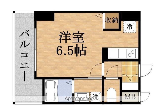 ＪＲ大阪環状線 京橋駅 徒歩6分 7階建 築8年の間取り写真