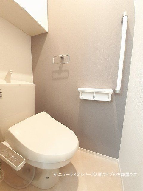 東武小泉線 西小泉駅 徒歩16分 2階建 築3年のトイレ写真