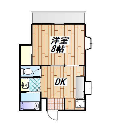 コーポ和の間取り写真