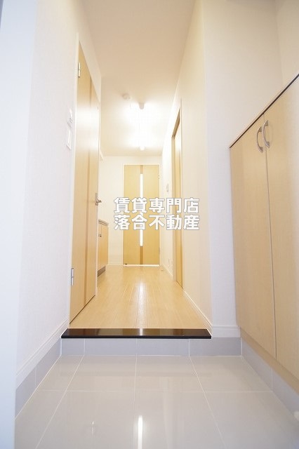 玄関　ゆったりとした玄関