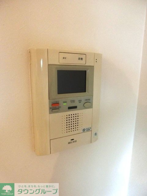 セキュリティ　モニター付きインターホン