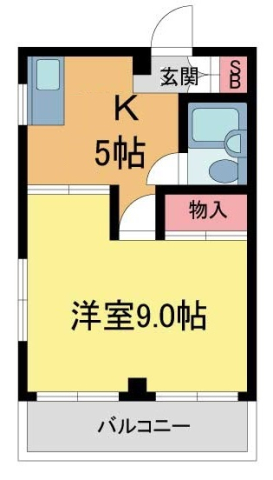カーサ上甲子園の間取り写真