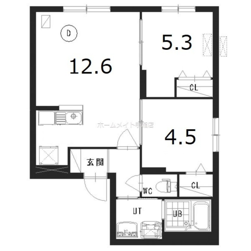 EXCELLENT HOUSE宮の沢の間取り写真