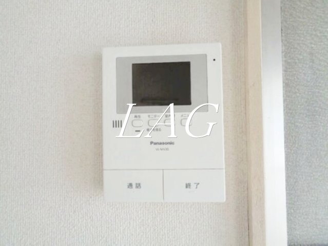 セキュリティ　モニター付きインターフォンです。