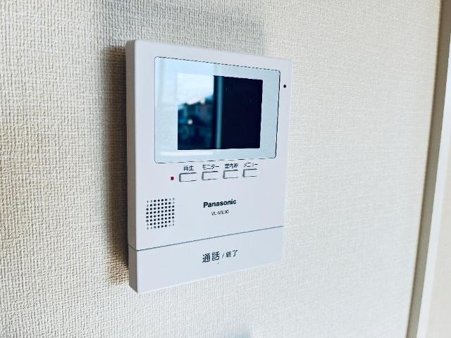 セキュリティ　カメラ付インターホン（イメージ）