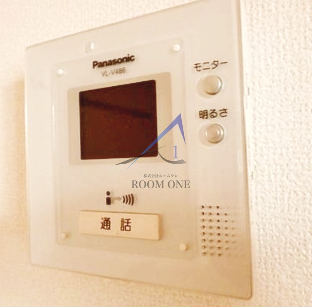 セキュリティ　モニター付きインターホンです。