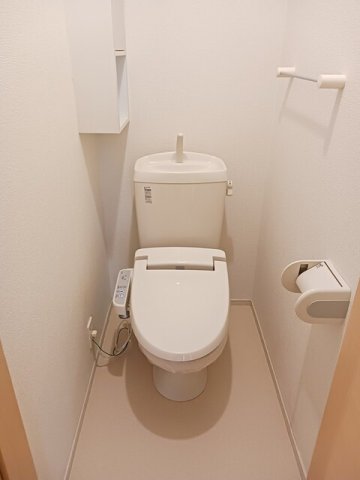 トイレ　ゆったりとした空間のトイレです