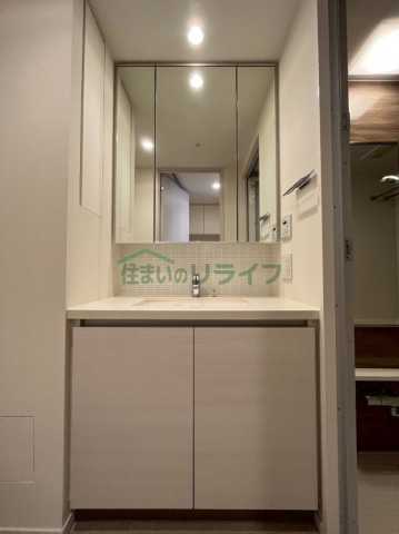 洗面設備　ザ・パークハビオ新宿