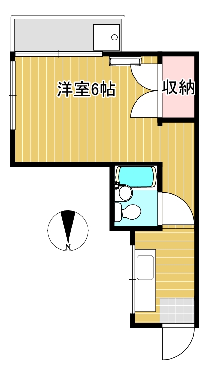 ミナミハイツの間取り写真