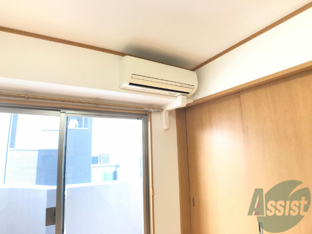 その他設備　エアコンが設置してありますので、寒暖対策もばっちり。