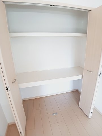 収納　ちょっとした収納スペースも充実しています