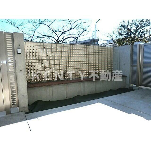 庭　お庭の付いた物件です