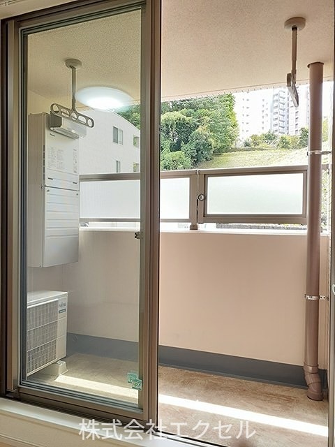 バルコニー　風通しの良いバルコニーです。