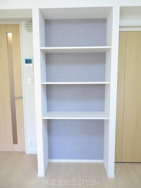 その他設備　棚付きです。