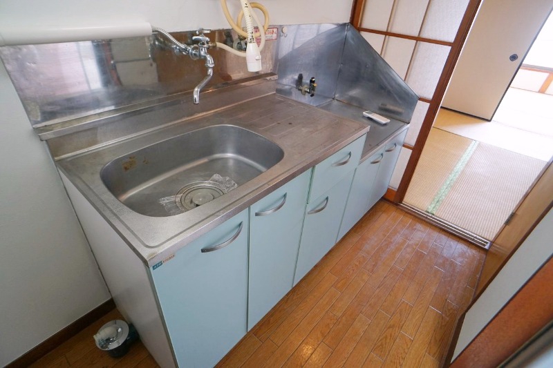 キッチン　ガスコンロ設置可能キッチン