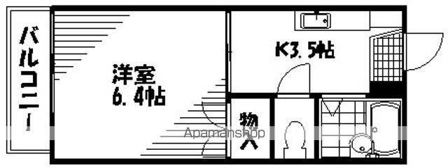 カーサ大成の間取り写真