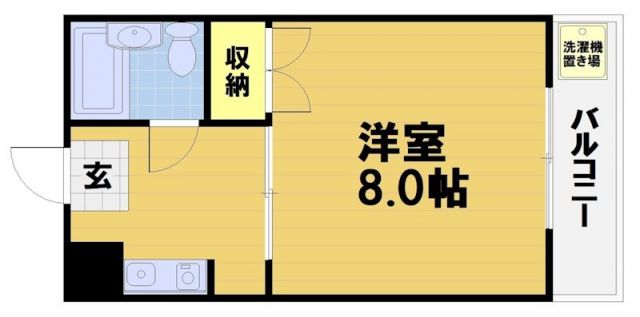 エスポワール雅の間取り写真
