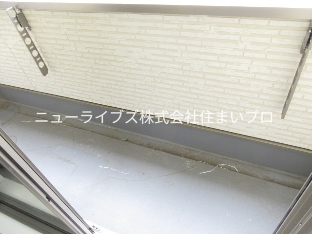 バルコニー　リフォーム中