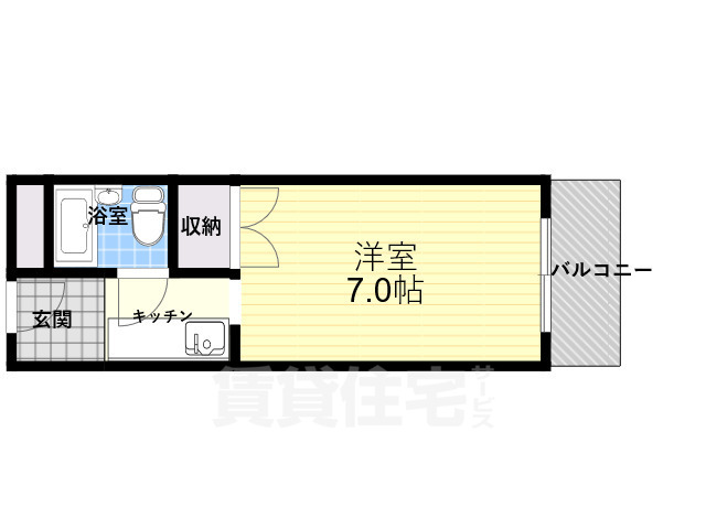 KSレジデンス箕面坊島の間取り