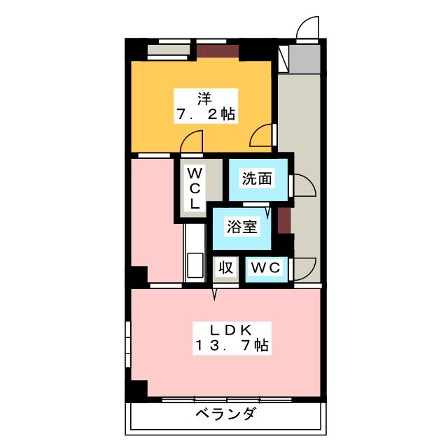 シャルマン高社の間取り