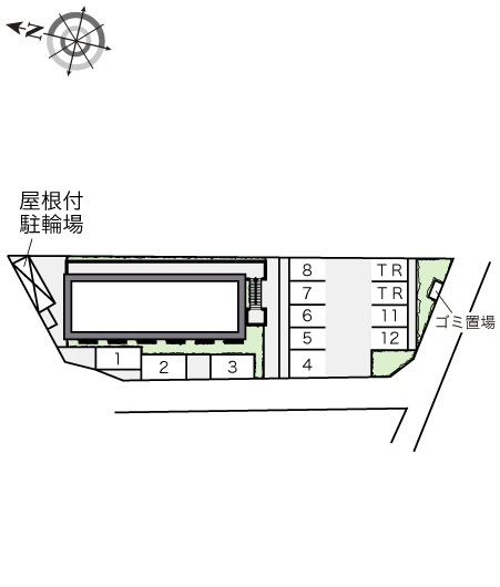 【大阪狭山市茱萸木のアパートのその他】