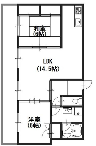 スクエアメゾン姫路城前の間取り