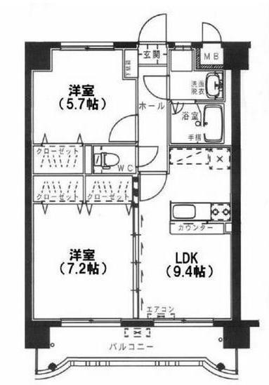 ユーミー新城の間取り