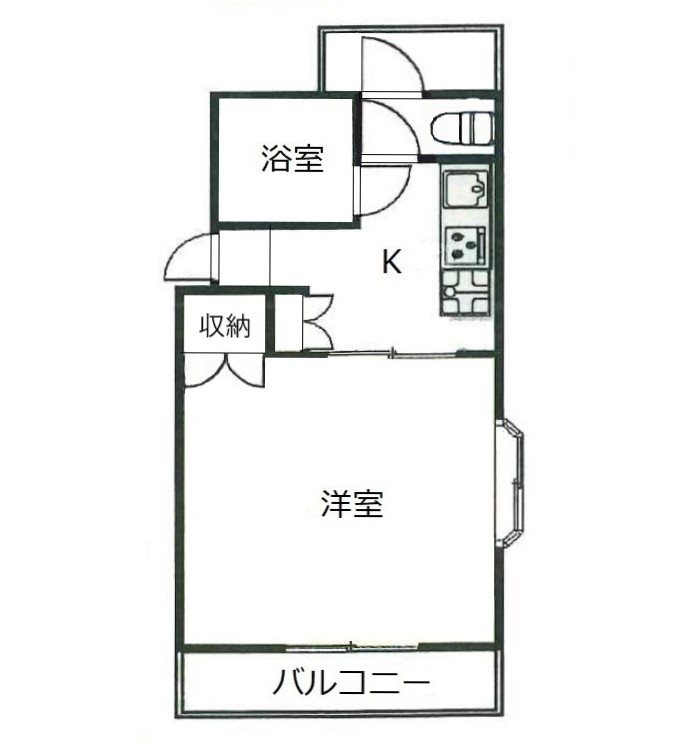 ビューサカエの間取り