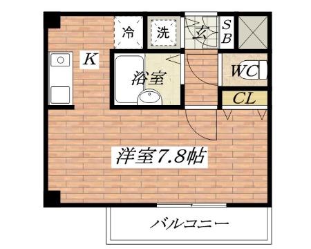 メゾンドヴィレ茨木の間取り