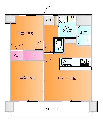 ネオハイツ東山形の間取り