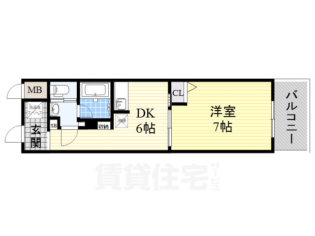 フェニックス日本橋高津の間取り